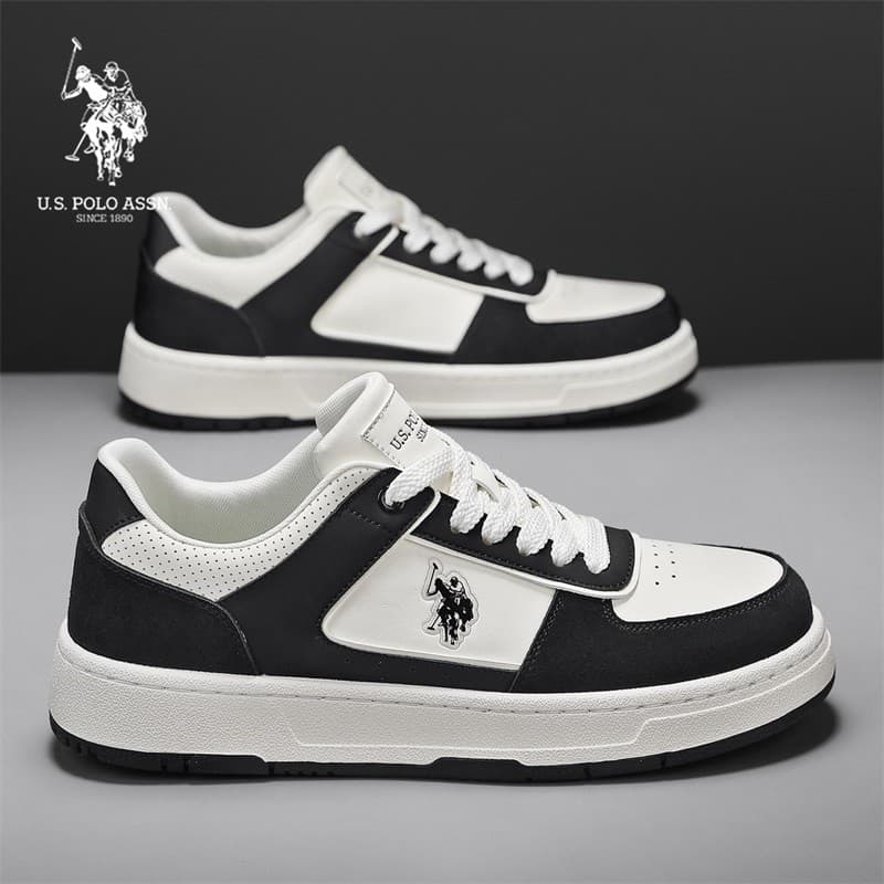 USPOLO.ASSN.Genuine Sapatos Masculinos Verão Respirável Na Moda All-Match Esportes Tênis Casuais Masculinos Aumentando S