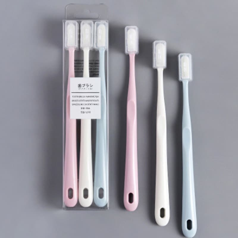 Japão Muji mesmo estilo bens escova de dentes macia doméstico portátil estudante universitário dormitório escola necessi