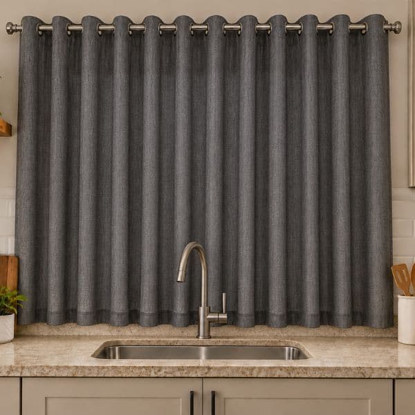 Cortina para Cozinha Flame 3,00x1,50m ou 4,00x1,50m Decorativa