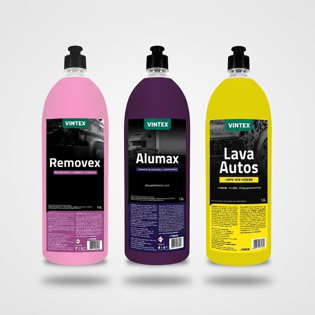 KIT VINTEX 1,5 LITROS - REMOVEX / ALUMAX / LAVA AUTOS