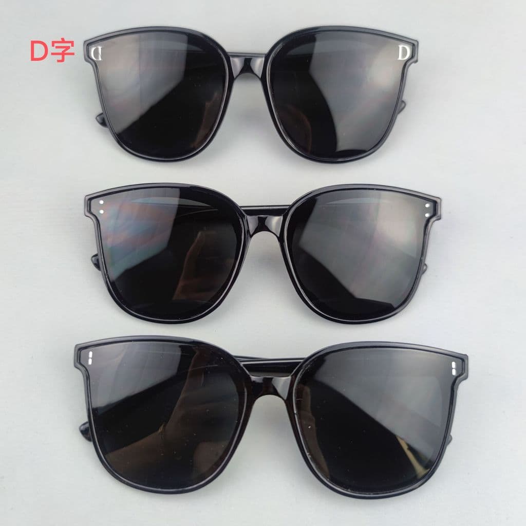 Estilo adulto juventude óculos de sol correndo Volume forma côncava versão coreana moda preto Super masculino feminino a