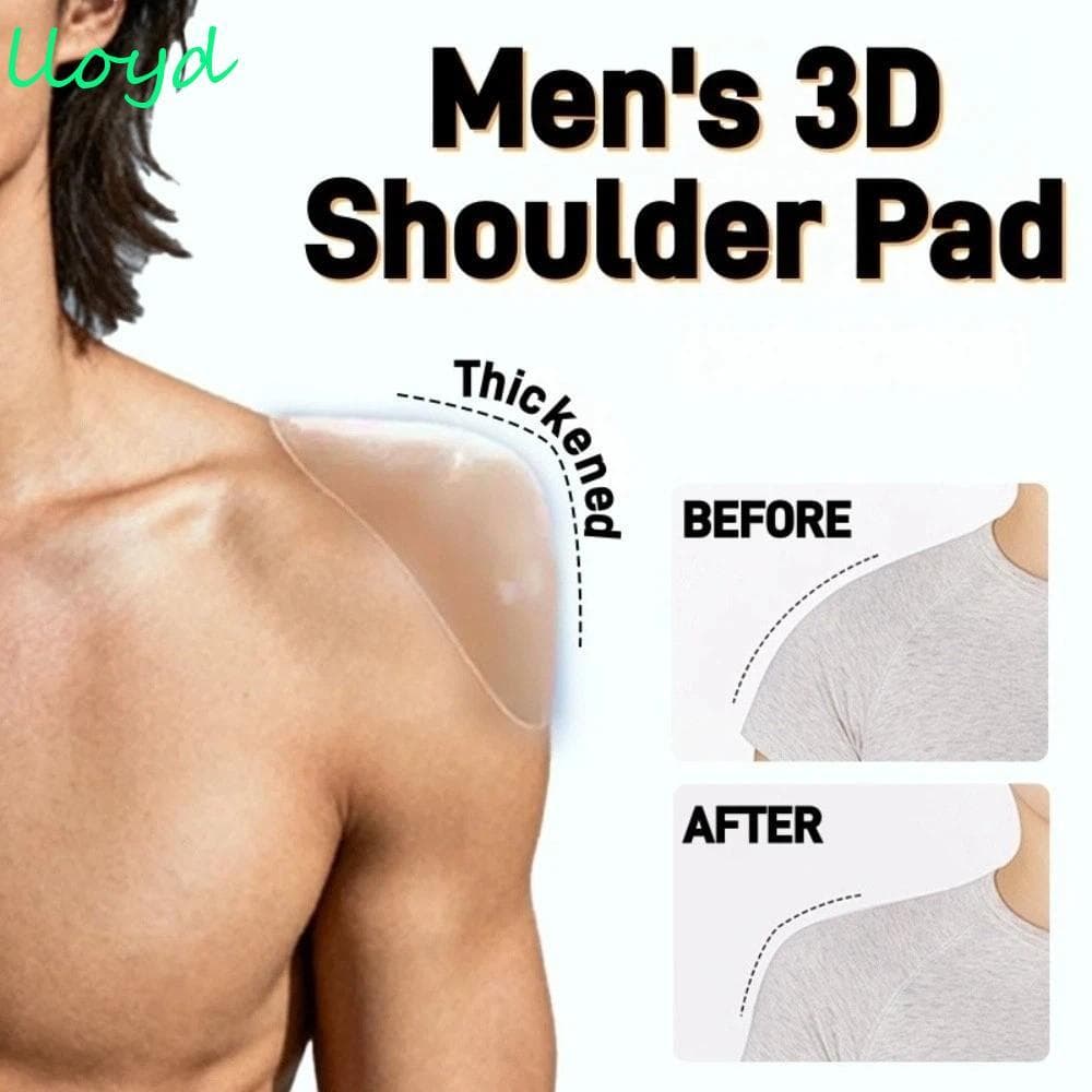 Almofada De Ombro Invisível LLOYD , 3D Masculina Respirável Removível , Reutilizável