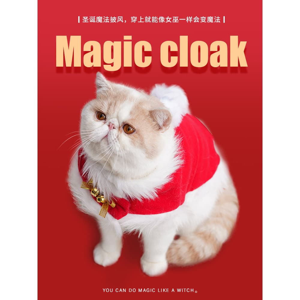 Gato roupas de natal roupas de natal natal roupas de inverno roupas de gato engraçado animal de estimação roupas vermelh