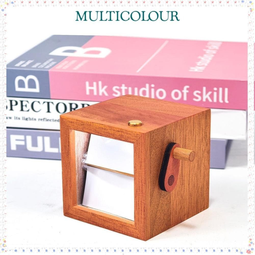 Foto De Giro De Página Multicolor | Moldura De Com Manivela Manual DIY , Enfeites Decorativos De Mesa Para