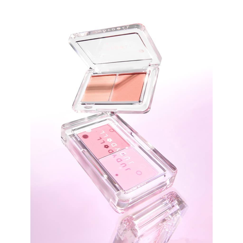 Judydoll Judydoll Duas Cores Blush Expansão Cor Blush Paleta Baixa Saturação Leite Damasco Cor Air Blush Feminino