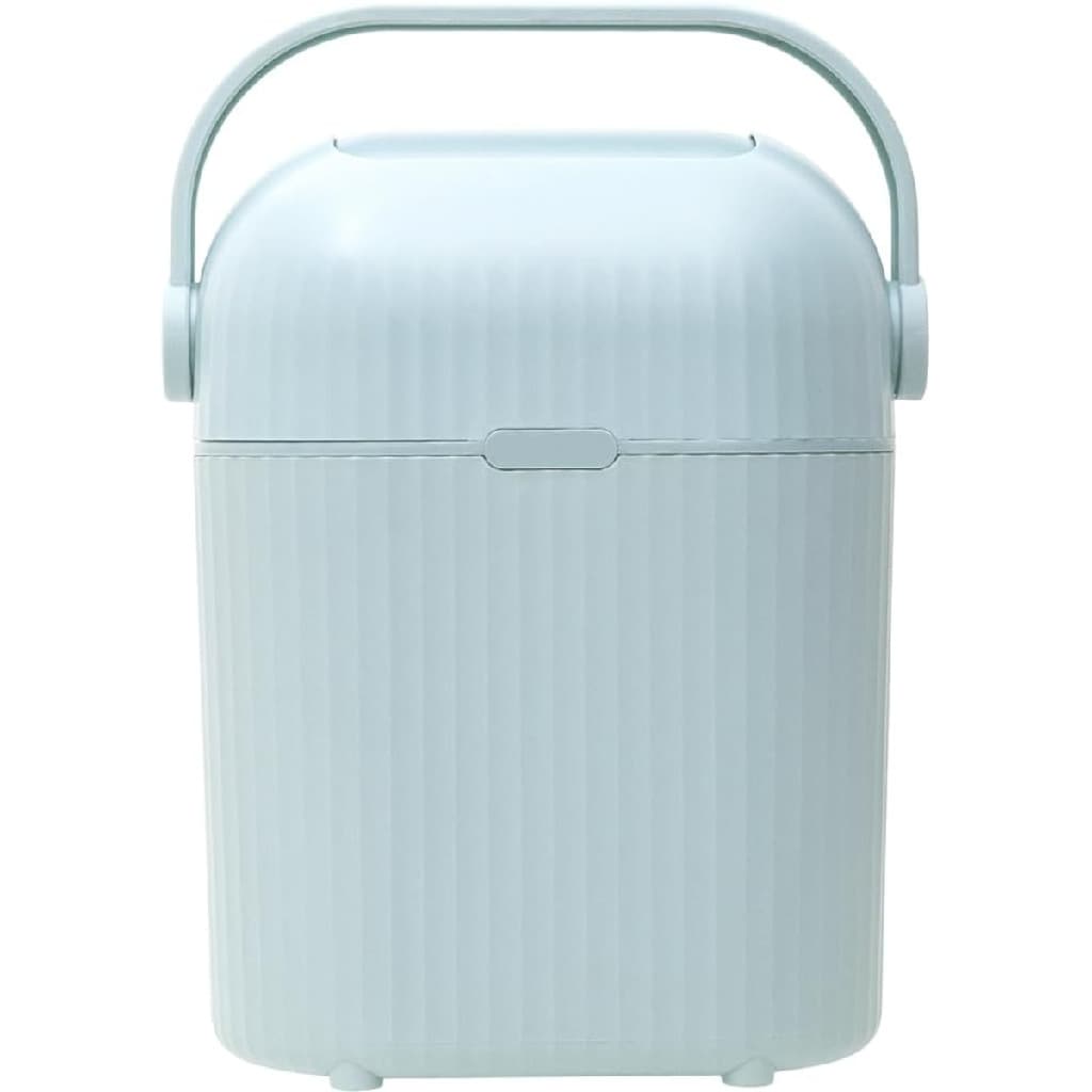 Lixeira Antiodor Para Descarte De Fralda Buba 9l Bebe Cor Azul 18043