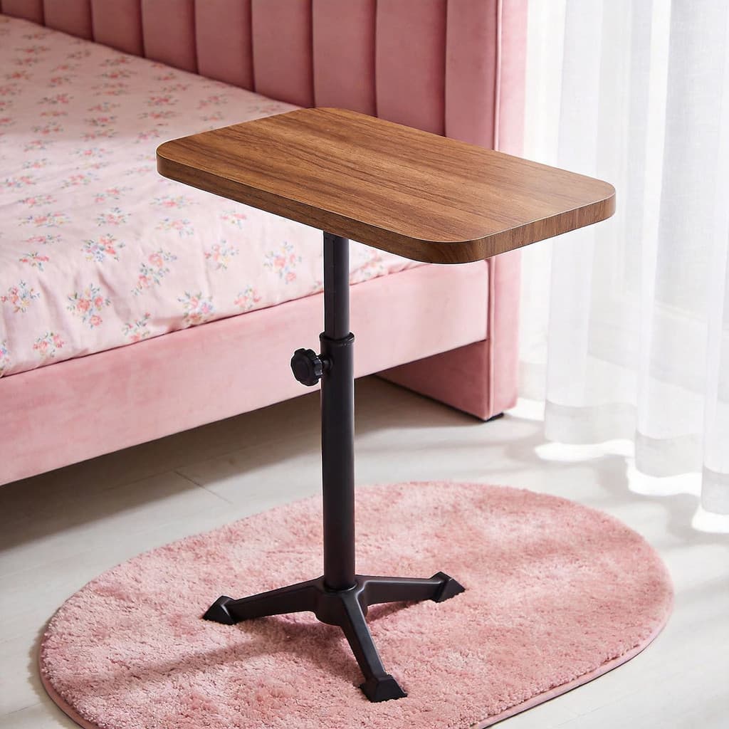 [Novo produto] Mesa de cabeceira móvel doméstica elevável mesa de estudo para estudantes escritório posição de trabalho