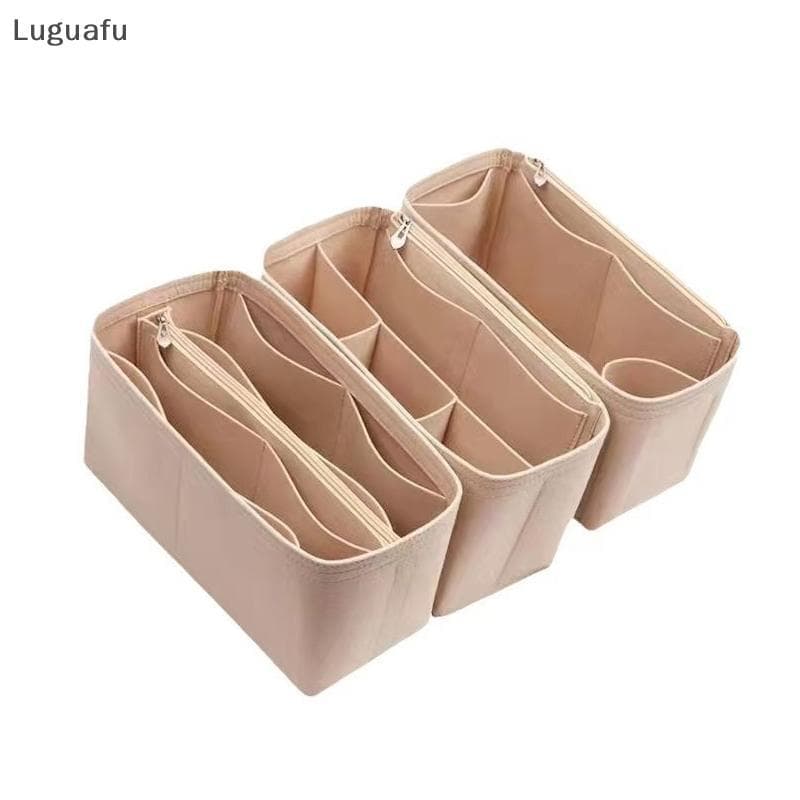 Luguafu Bolsa De Feltro Organizador Tote Shaper , Inserção Forro Saco Em Sacos Para Liz Visetos Speedy Neverful 2026 BR