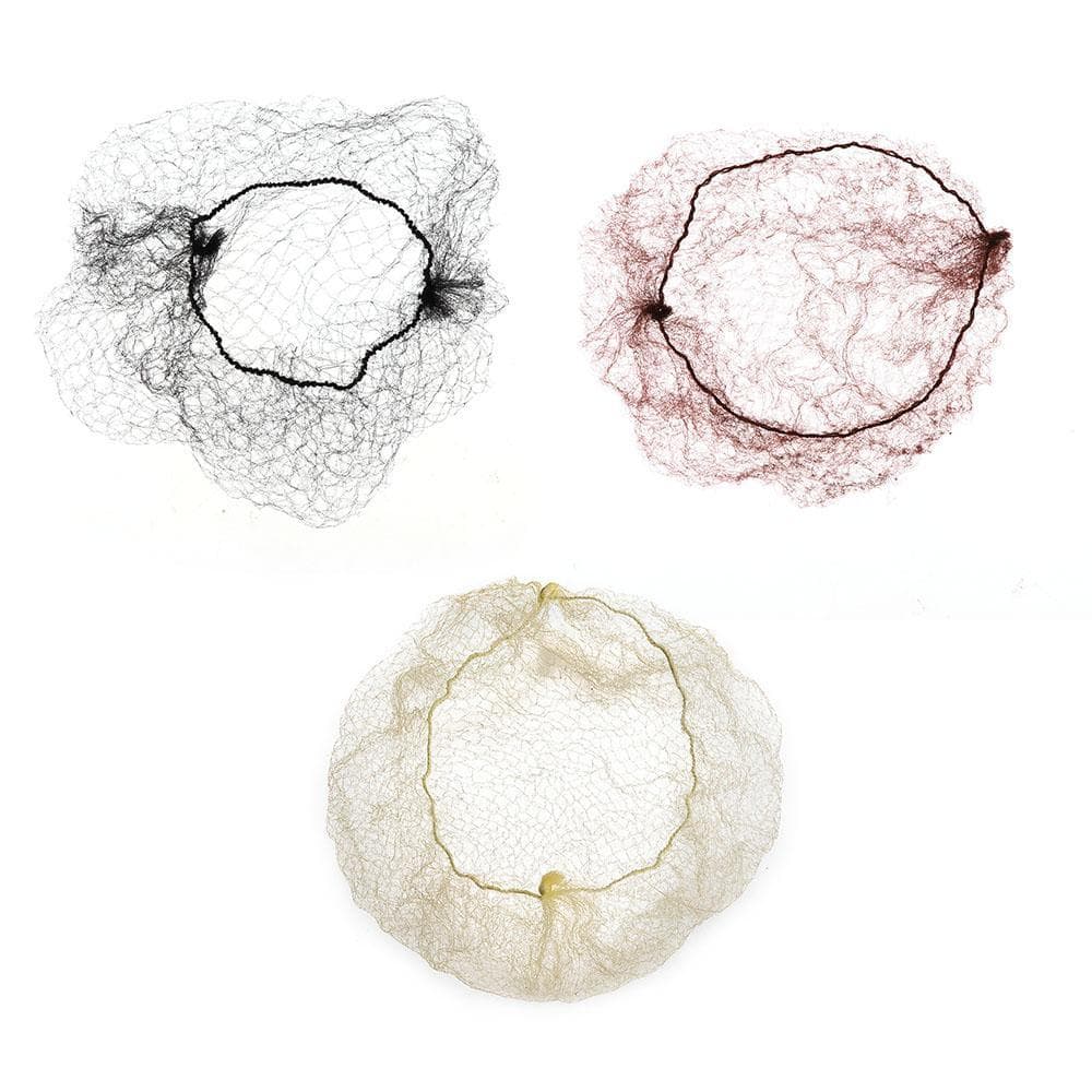 20/40 Pcs Redes De Cabelo Invisíveis Ferramenta De Estilo Borda Elástica Venda Quente Capa De Pão