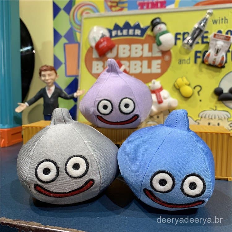 Brinquedo de Pelúcia Antigo SQUARE ENIX Dragon Quest Slime em Forma de Saco de Areia