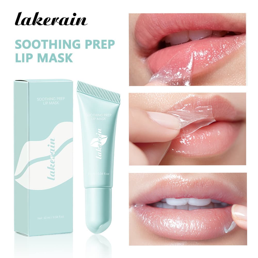 Lakerain Peel-off Lip Mask Lip Hidratante Hidratante fang Seco Rachado Creme Labial Peel-off Cool Lip Mask