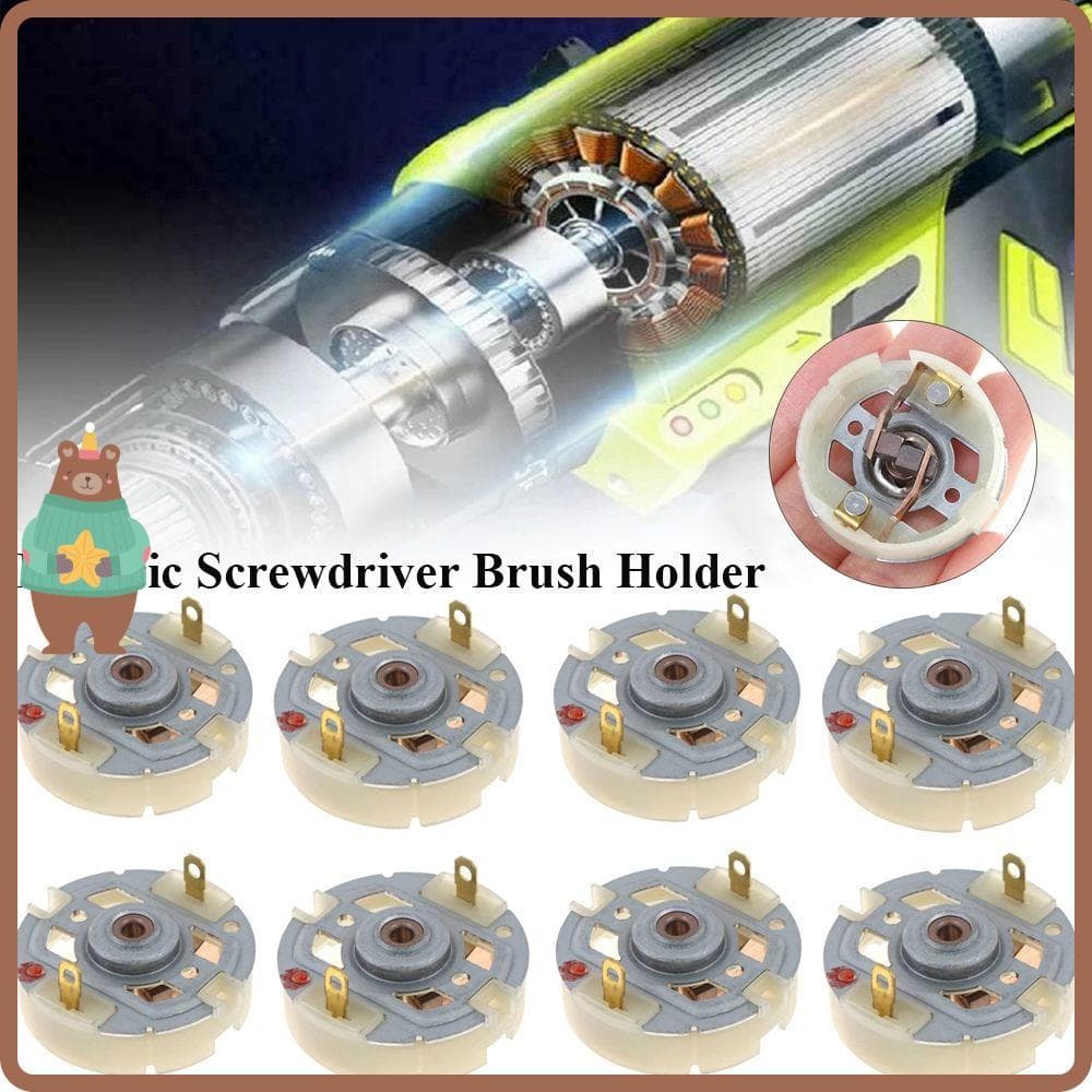 1/2/3pcs Suporte De Escova De Carbono Com Cobre RS550 Motor Carregamento Broca Peças