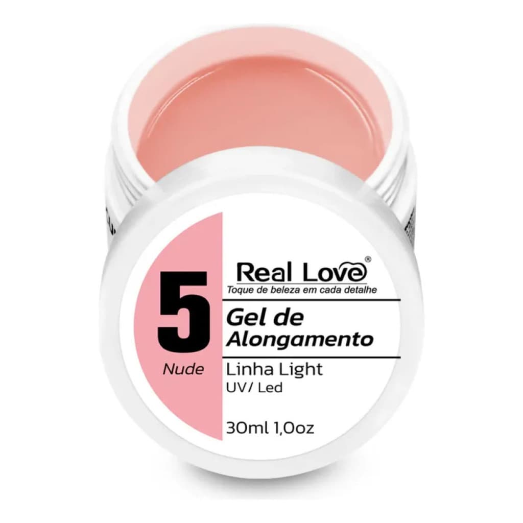 Gel Real Love 05 Nude Para Unhas 30Ml