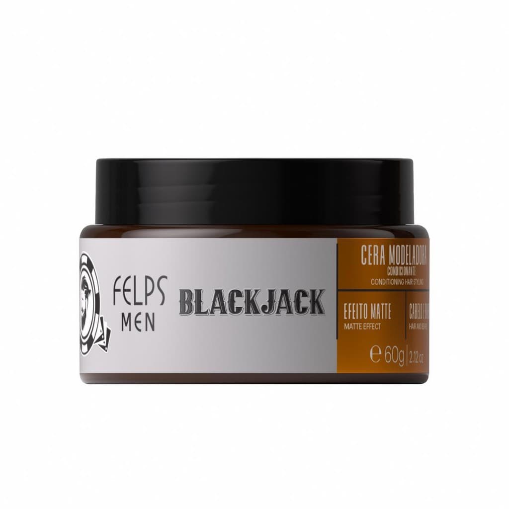 Felps Men - Cera Modeladora Capilar Efeito Matte 60g
