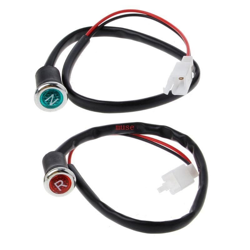 2 Peças Indicador Luz Nr Atualizado Para Motocicleta Neutro 50cc 110cc 125cc