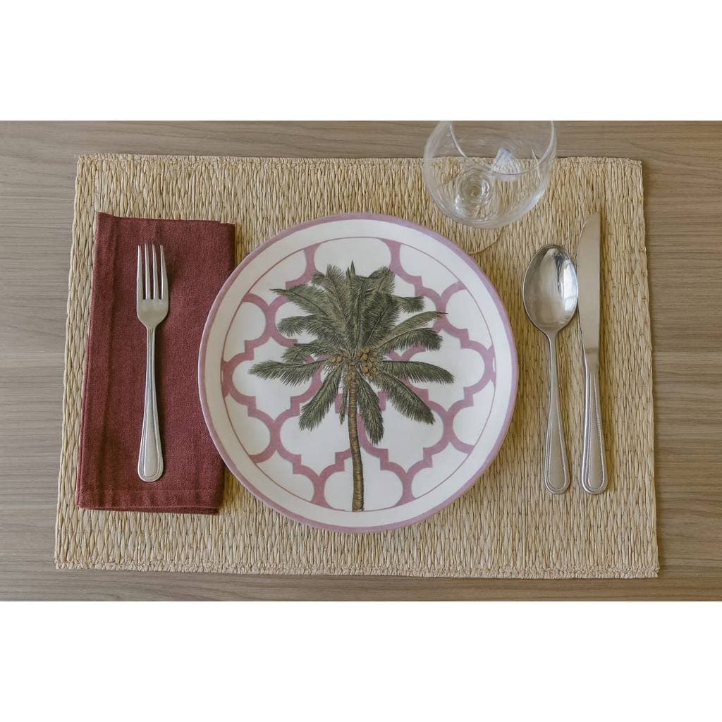 CONJUNTO 6 PRATOS RASO CONCEPT COQUEIRO - CERAMICA SCALLA