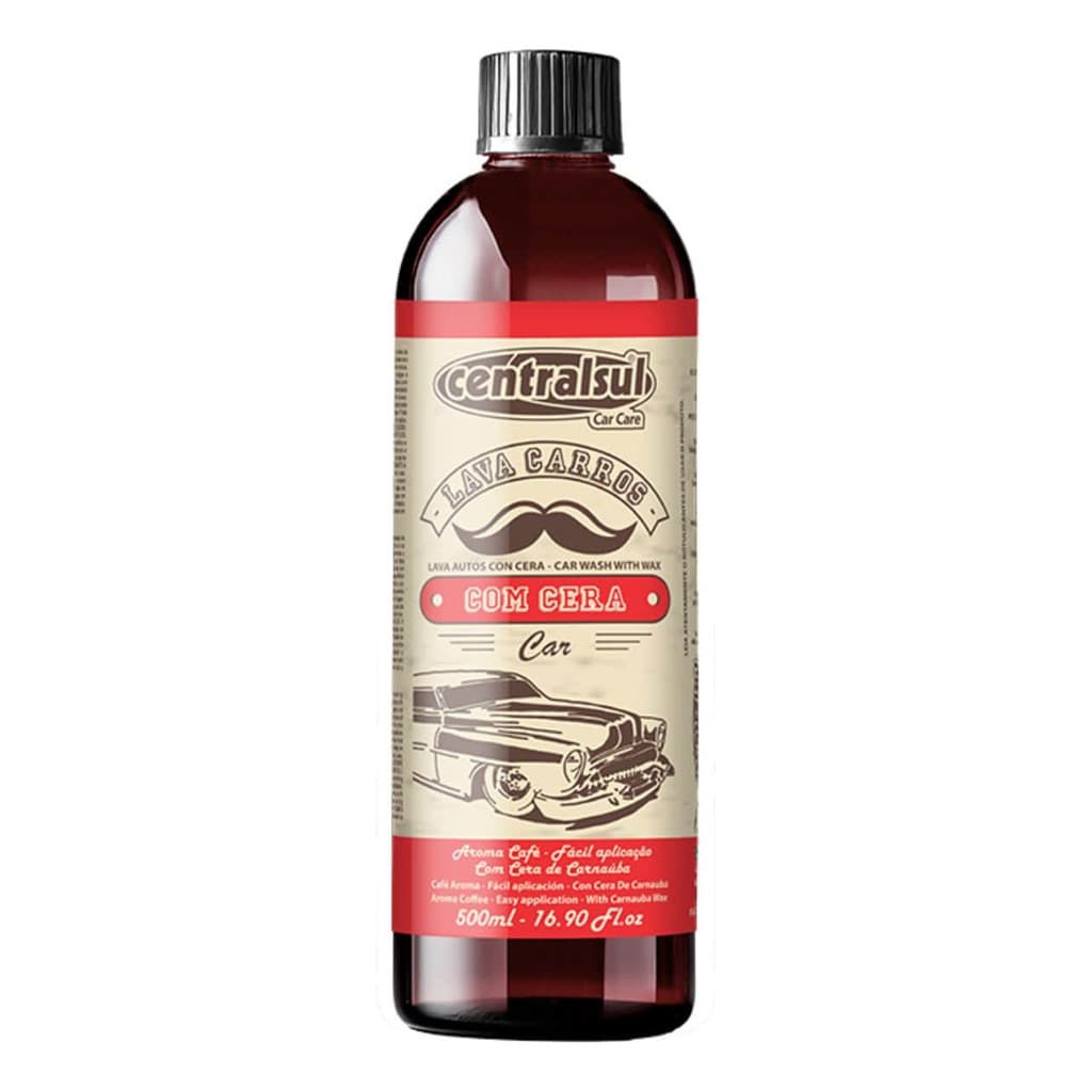 Shampoo Automotivo Com Cera 500ml Aroma Café Lava Carro