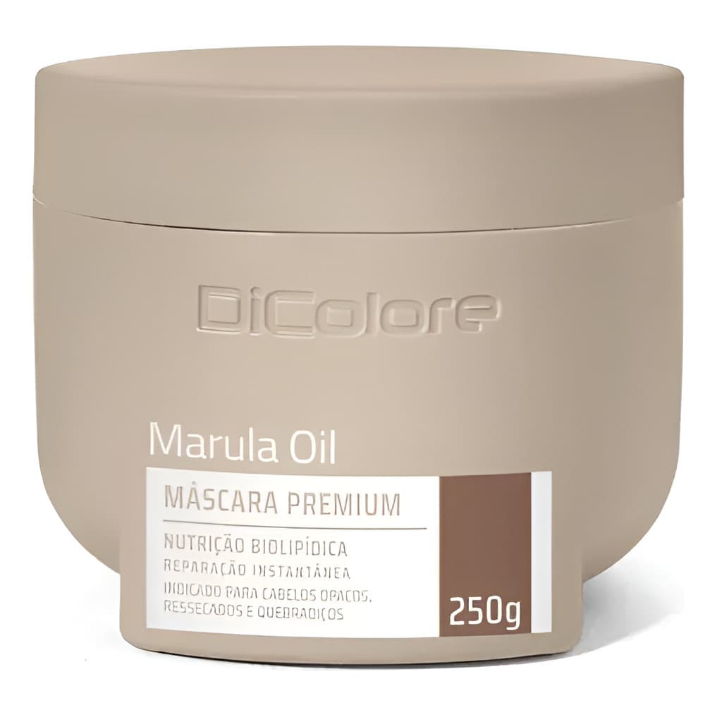 Dicolore Máscara Premium Nutrição, Reparação Marula Oil 250g