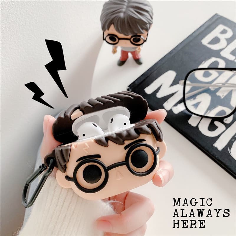 #         A popular capa de fone de ouvido Bluetooth sem fio do Harry Potter é compatível com AirPods pro1/2/3.
