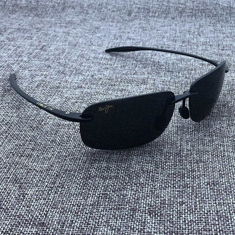 Maui Jim-Óculos masculinos Óculos escuros masculinos, sem moldura, esportes, Casual Sunglasses
