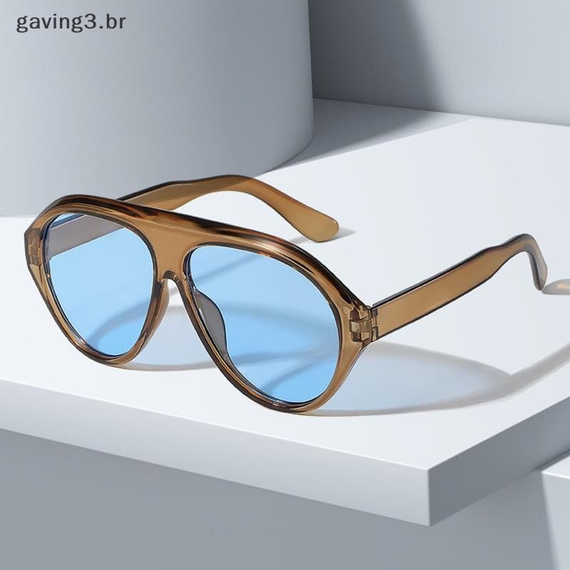 [GAVBR] Óculos de Sol Retro Punk, Unissex, Estilo Vintage, Fashion, Proteção UV400 para Atividades ao Ar Livre [Mais Ven