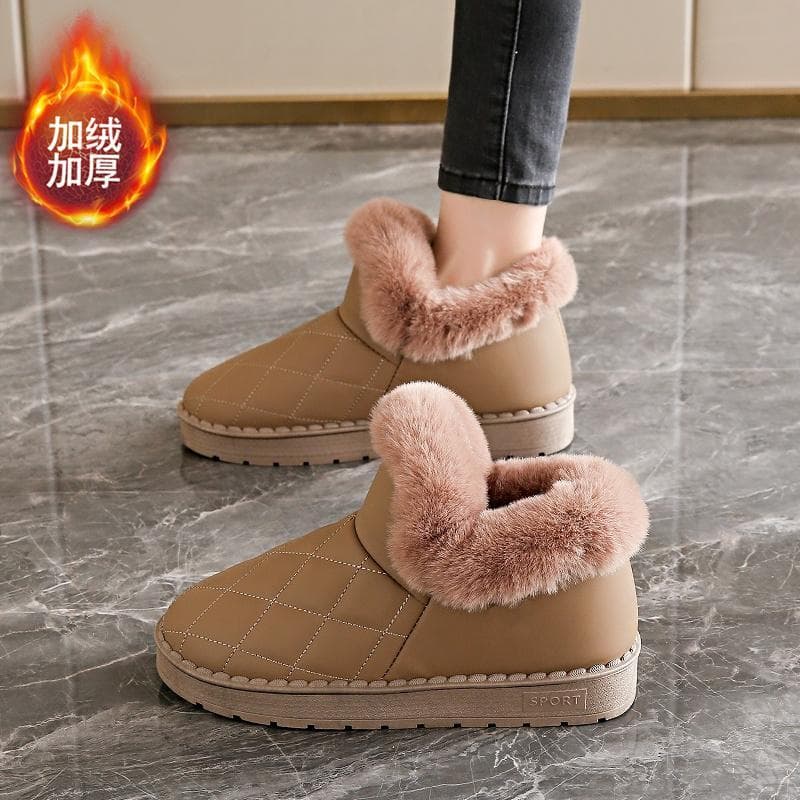 Botas de neve femininas inverno nordeste ao ar livre menos 40 graus botas curtas à prova de frio manter forro de lã quen