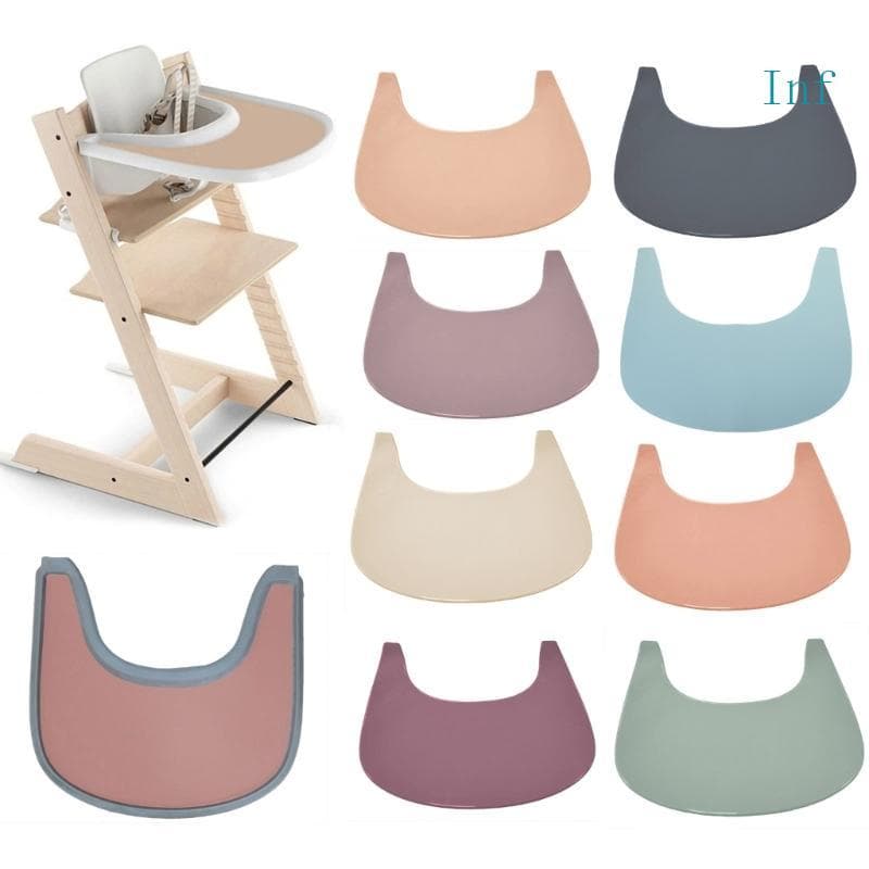 Inf Tapete Cadeira Bebê Silicone, Jogo Americano Jantar, Fácil Limpeza, Anti-Sujeira