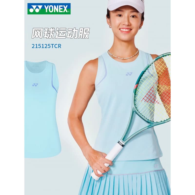 2026 novo estilo yonex yonex camisa de Badminton tênis esportes sem mangas terno absorvente de suor colete de secagem rá