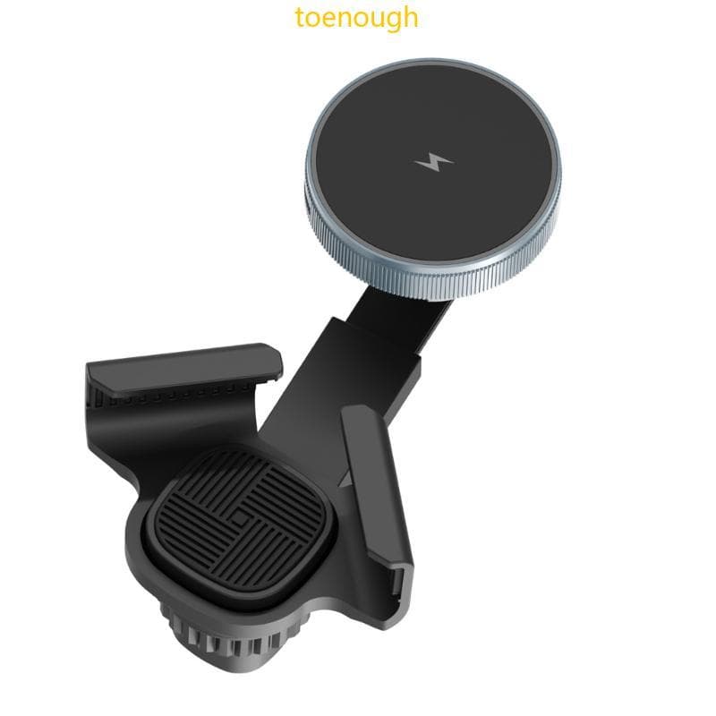 Toe Carregadores Carro Suporte Tela Exibição 15W Carregamento Rápido Fixação Automática Telefone Montag