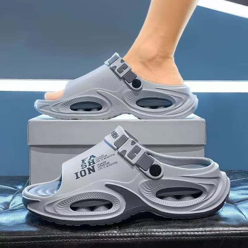 Chinelo Masculino EVA Antiderrapante Casual De Sola Grossa Tamancos Ao Ar Livre Condução Praia Sapatos De Água Verão Hom