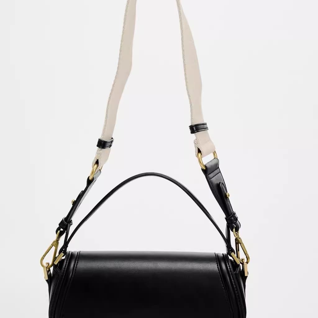 bolsa transversal feminino Bolsa Senhoras bolsa 2025 primavera novo estilo sela saco de ombro Crossbody pequeno saco alç