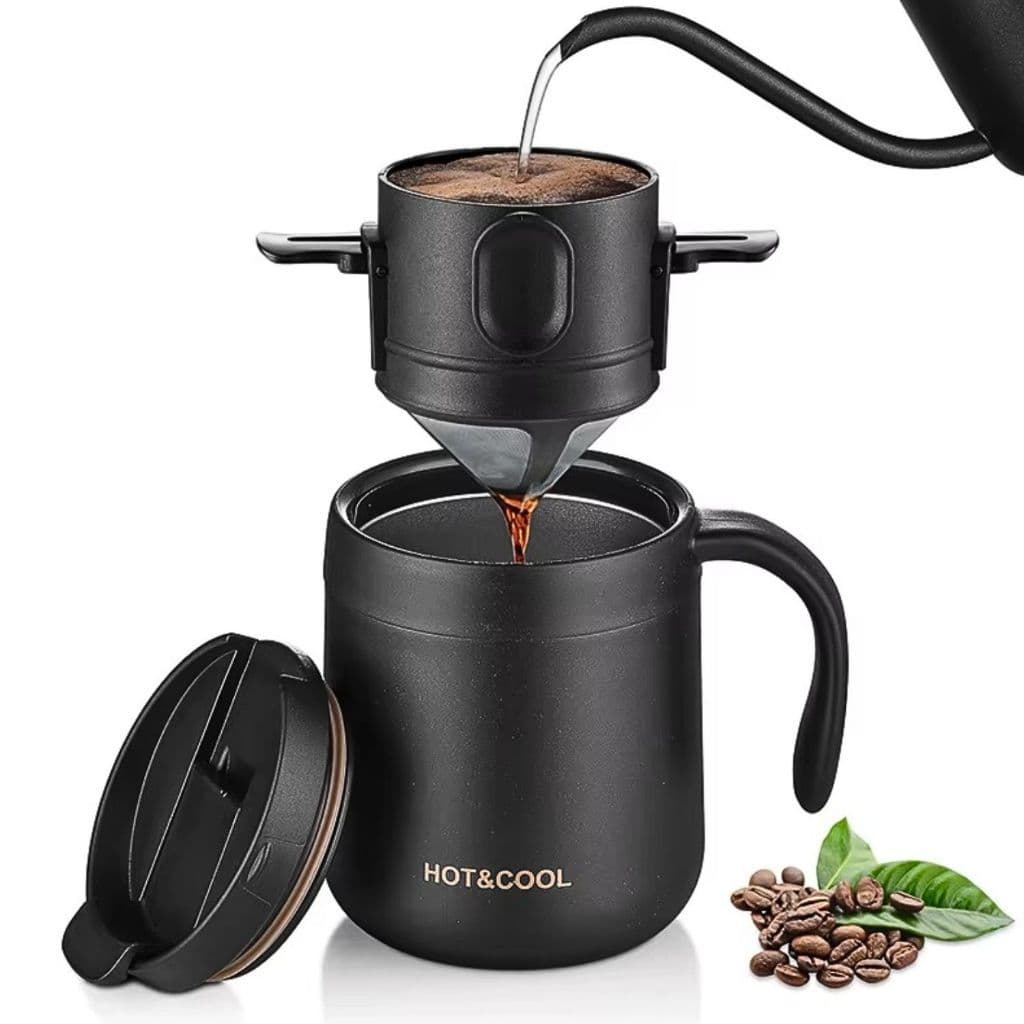 Filtro De Café Individual Para Copo Prático E Reutilizável