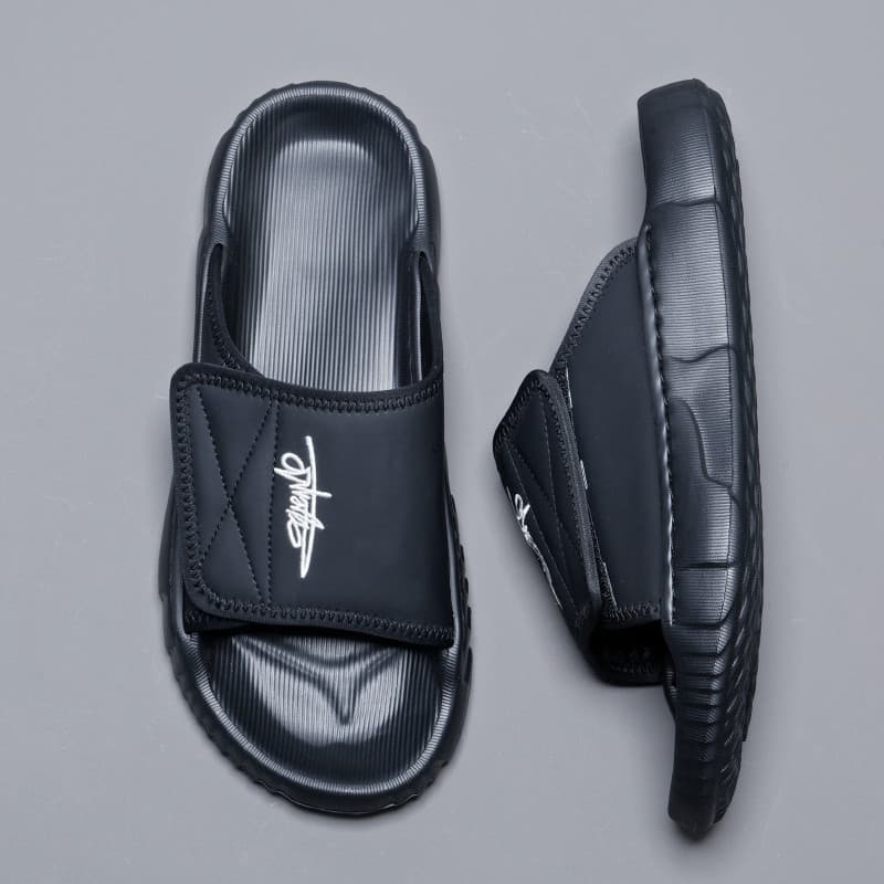 Chinelos masculinos 2026 verão na moda exterior Wear Casual sola macia Anti-deslizamento desodorante moda esportes sandá