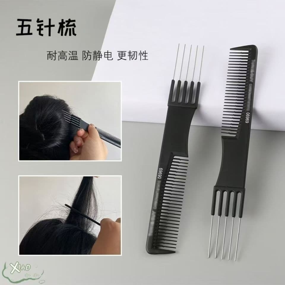 Cabelo desaparecendo pente de cabelo fofo ferramenta útil estilo pente franja arrumado não machuca o cabelo família port