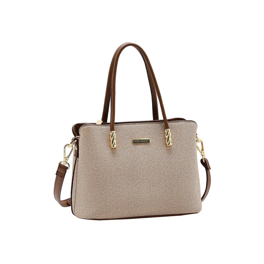 Bolsa Feminina Chenson Alça de Mão e Transversal Modelo Clássico Chic