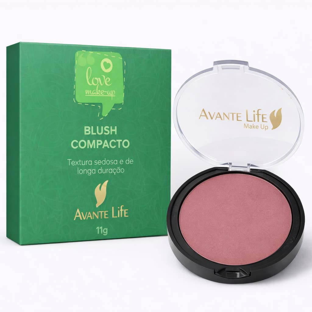 Blush Compacto Avante - Pêssego
