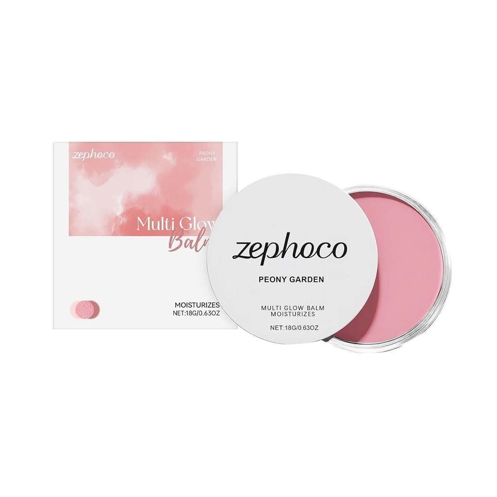 Bálsamo Hidratante Peony Glow: Cor Cremosa para as Maçãs do Rosto com Óleos Nutritivos, Acabamento Radiante e Translúcid