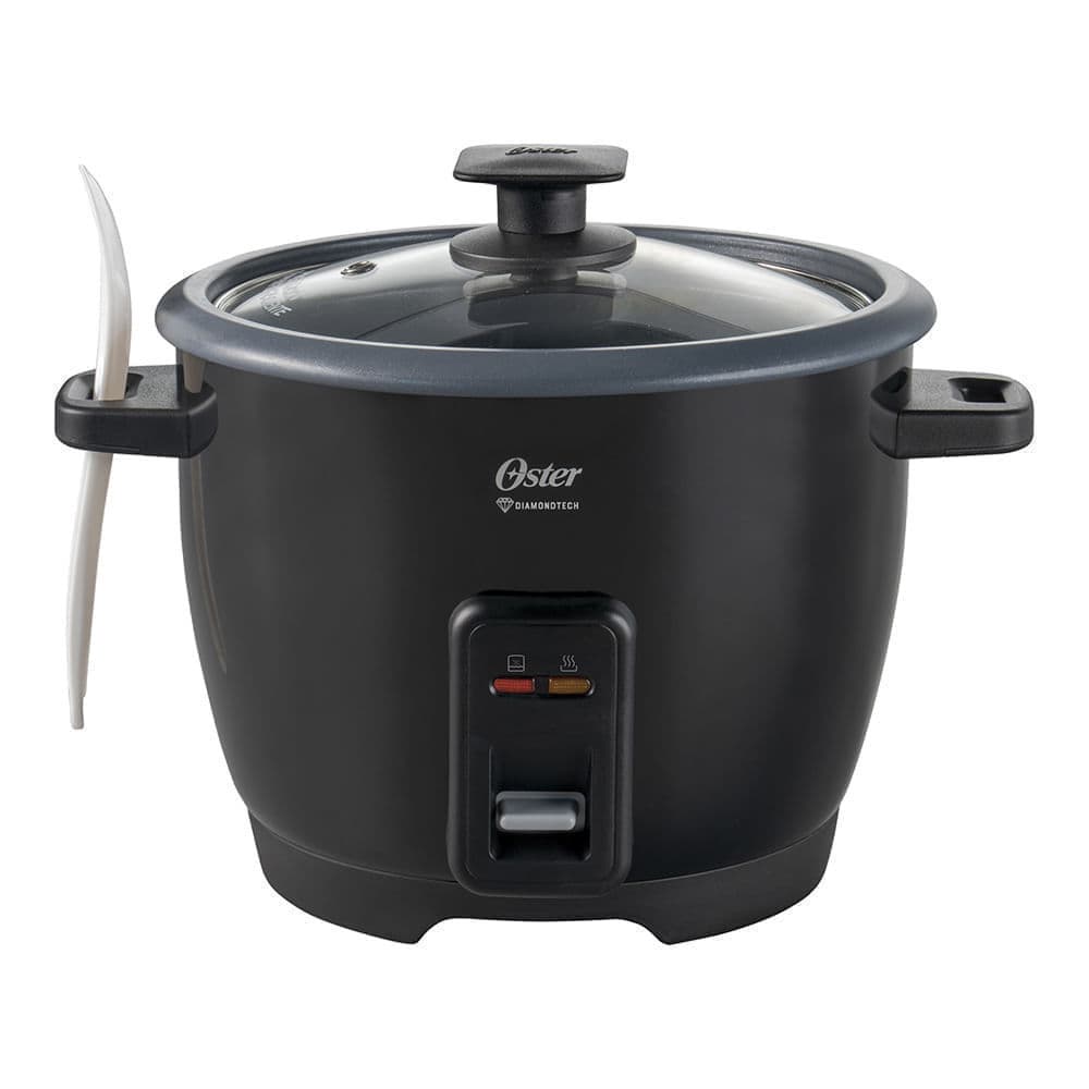 Panela Elétrica de Arroz DiamondTech 1,2L Oster Black