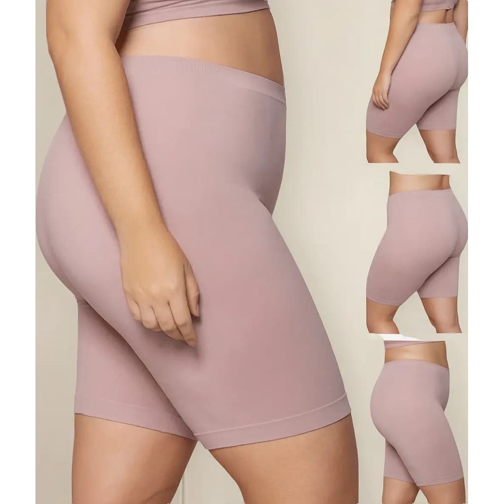 Shorts Sem Costura Plus Size Segunda Pele Lupo Original