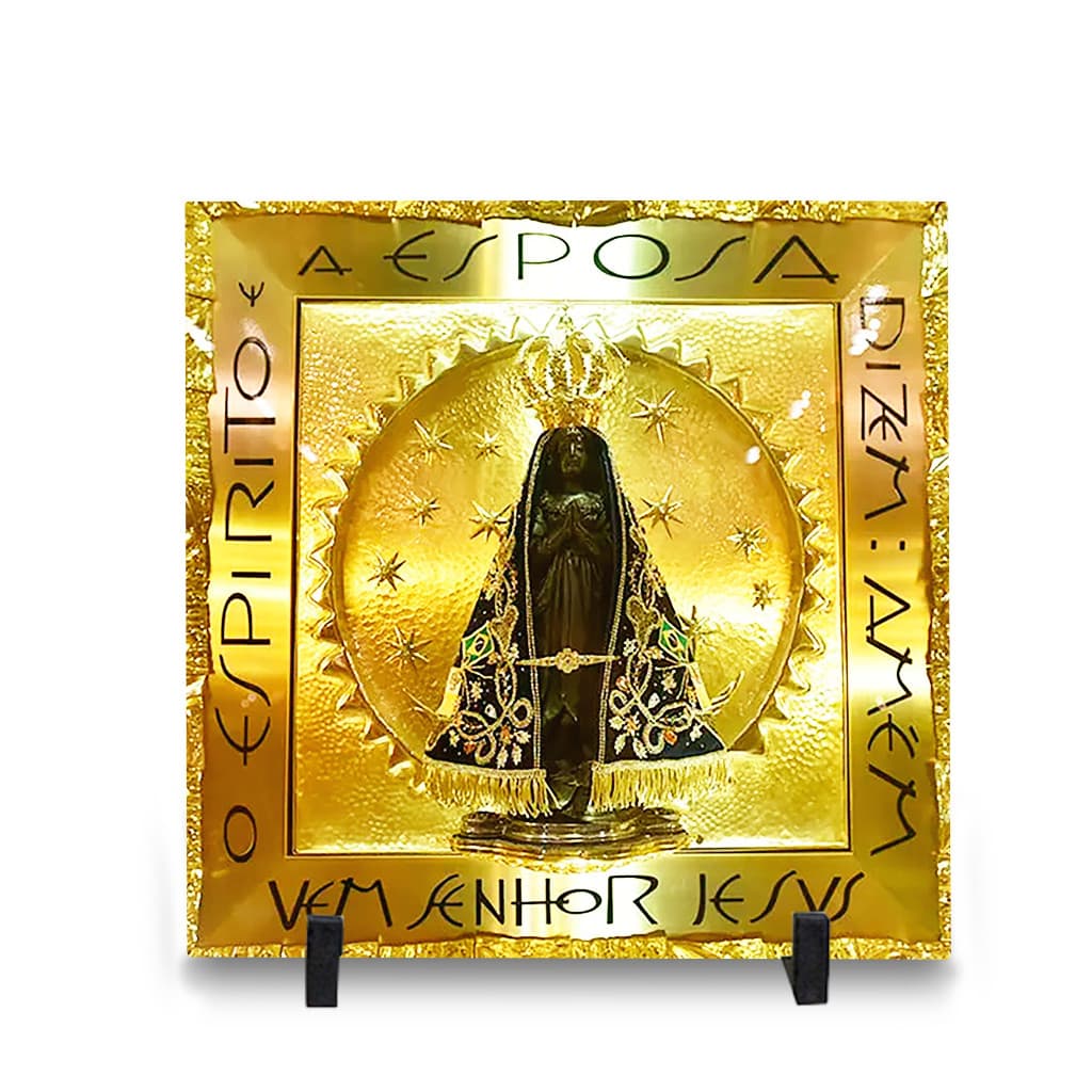Azulejo Religioso Decorativo Personalizado Nossa Senhora Aparecida