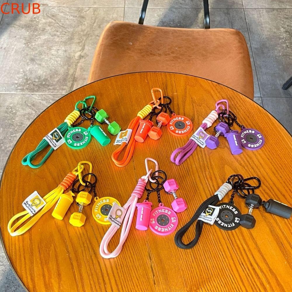 Simulação Halteres Chaveiro , Copos De Água INS Placas De Barra Saco Charme Série Fitness Pingente