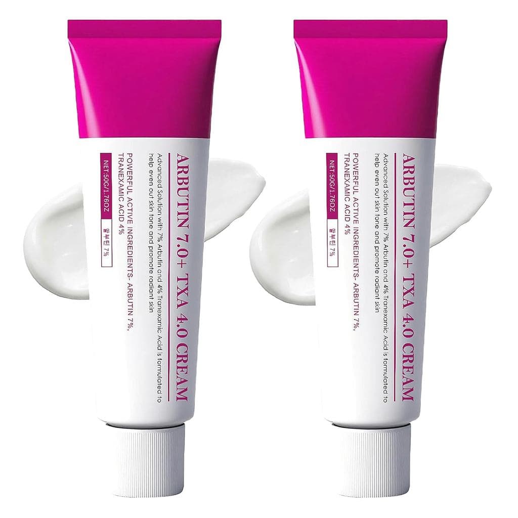 Creme para Manchas Escuras com Arbutina 7% + Ácido Tranexâmico 4% para o Rosto, Hidratante Iluminador com Niacinamida, G