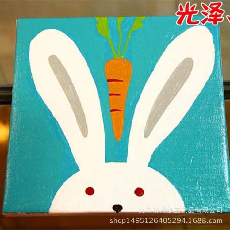Diy diy pintura Digital pintura a óleo pintado à mão * pintura a óleo dos desenhos animados 753 crianças estudantes Anim
