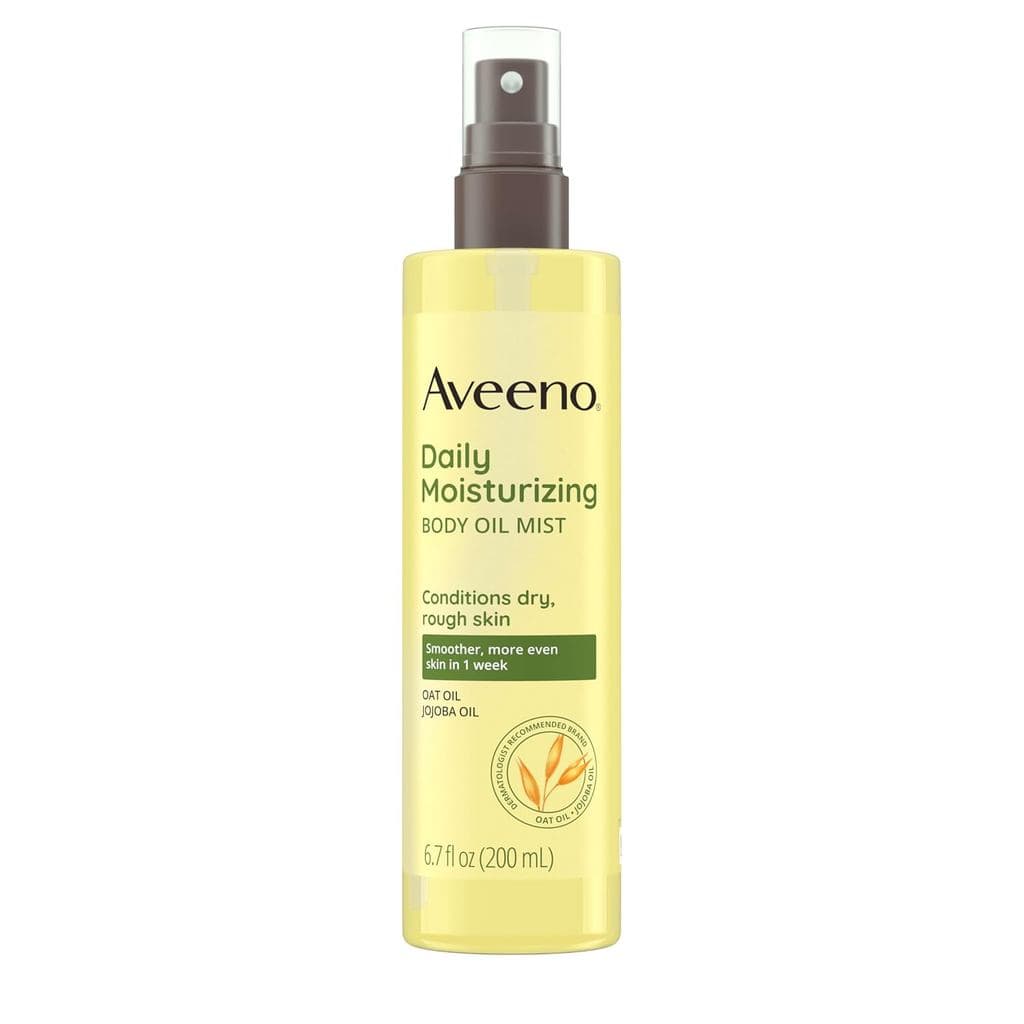 Aveeno Névoa Corporal Hidratante Diária para Seca com Aveia e Óleo de Jojoba para Seca, Áspera e Sensível, Spr