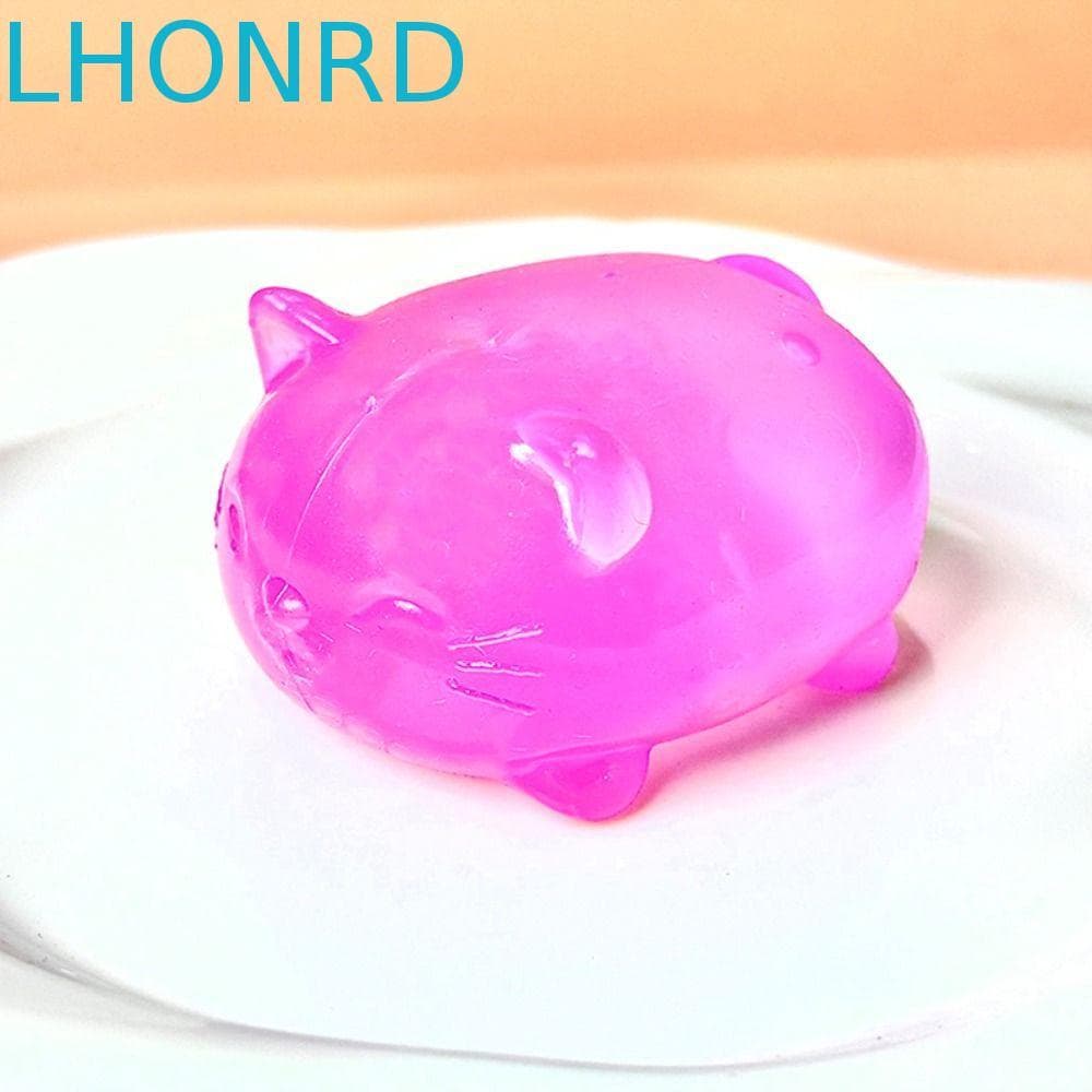 Brinquedos De Apertar Para Gatos LHONRD , Brinquedo Mole Com Ascensão Lenta Em Formato De Gato Sensorial De Recuperação