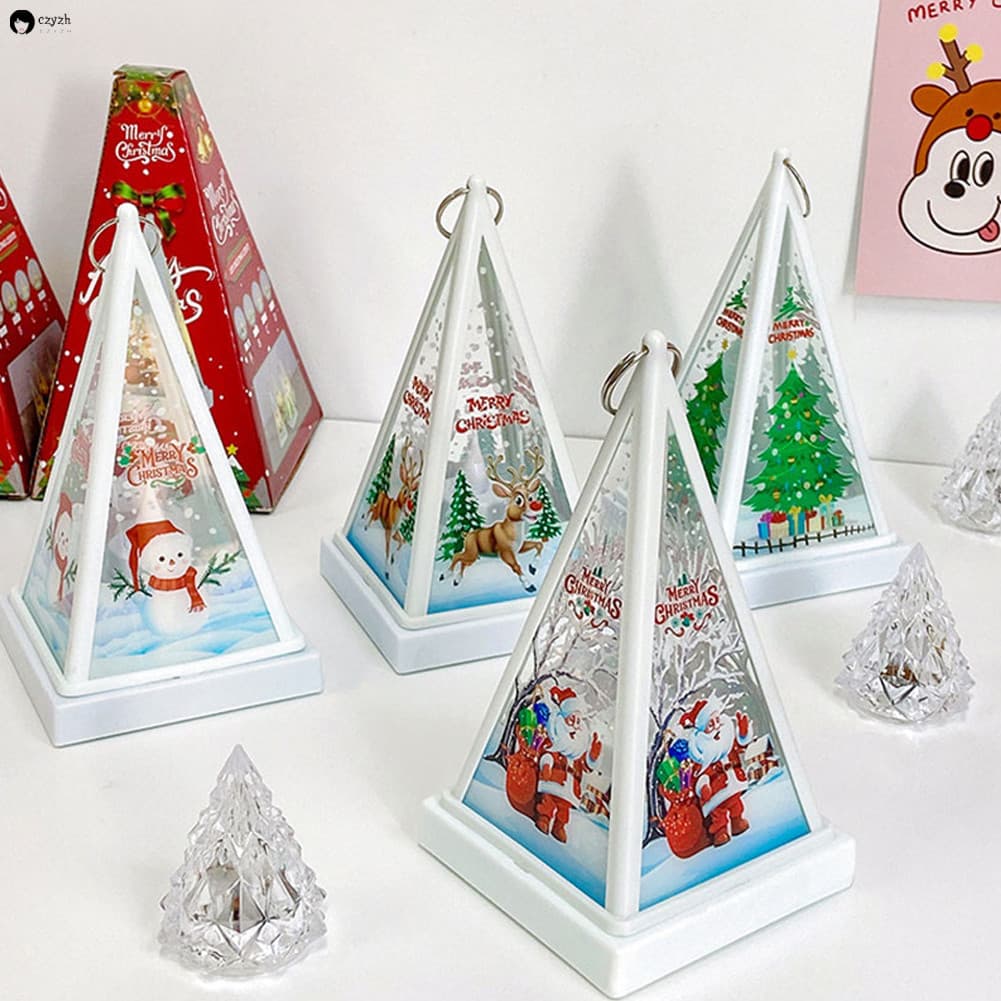 Decorações De Natal Luzes Luz Noturna Portátil Infantil Presente De Véspera Decoração De Festival