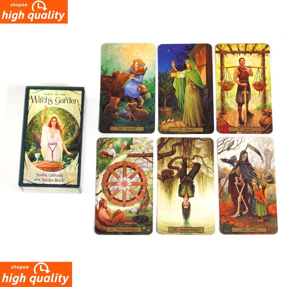 Tarot of the Witch's Garden High quality e-819