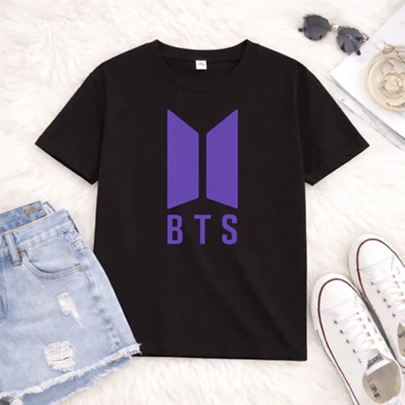 Camiseta BTS Purple - Camisa Arirang Tour 2026 Kpop Army Unissex 100% Algodão Plus Size