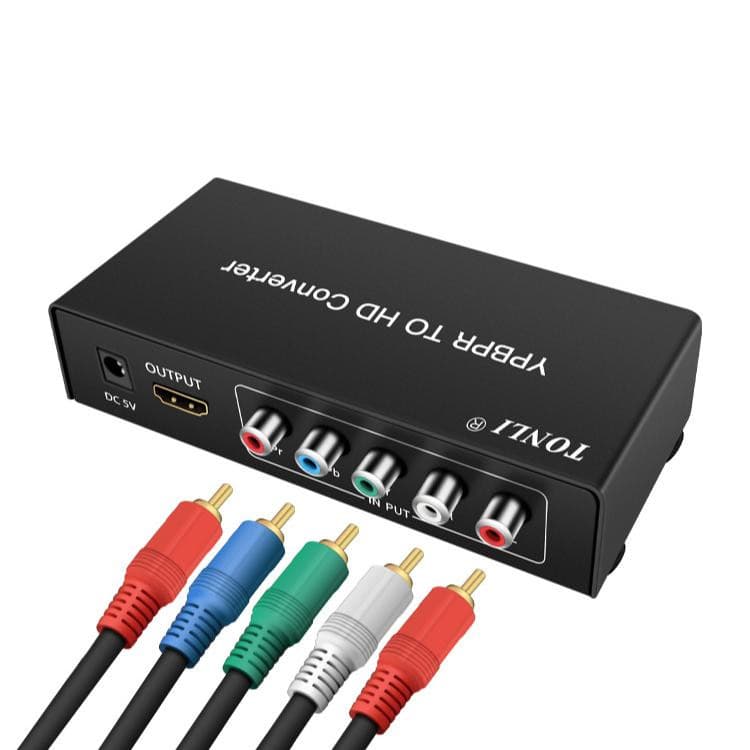 Terminal de diferença de cor YPbPr para conversor HDMI 1080P | Ferramenta útil para adaptador de Console de jogos clássi