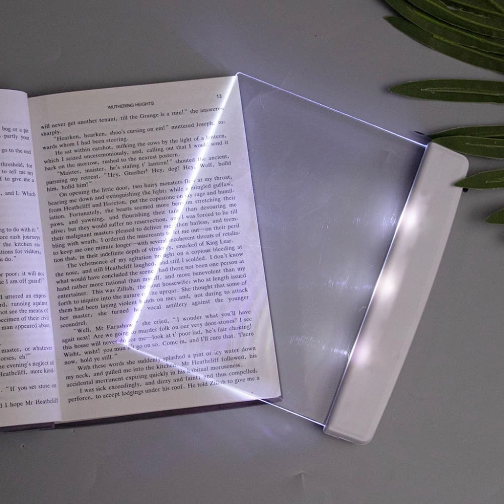 Luz De Leitura LED Noturna Livro Família Estudo Cuidados Com Os Olhos Lâmpada Portátil Marcador